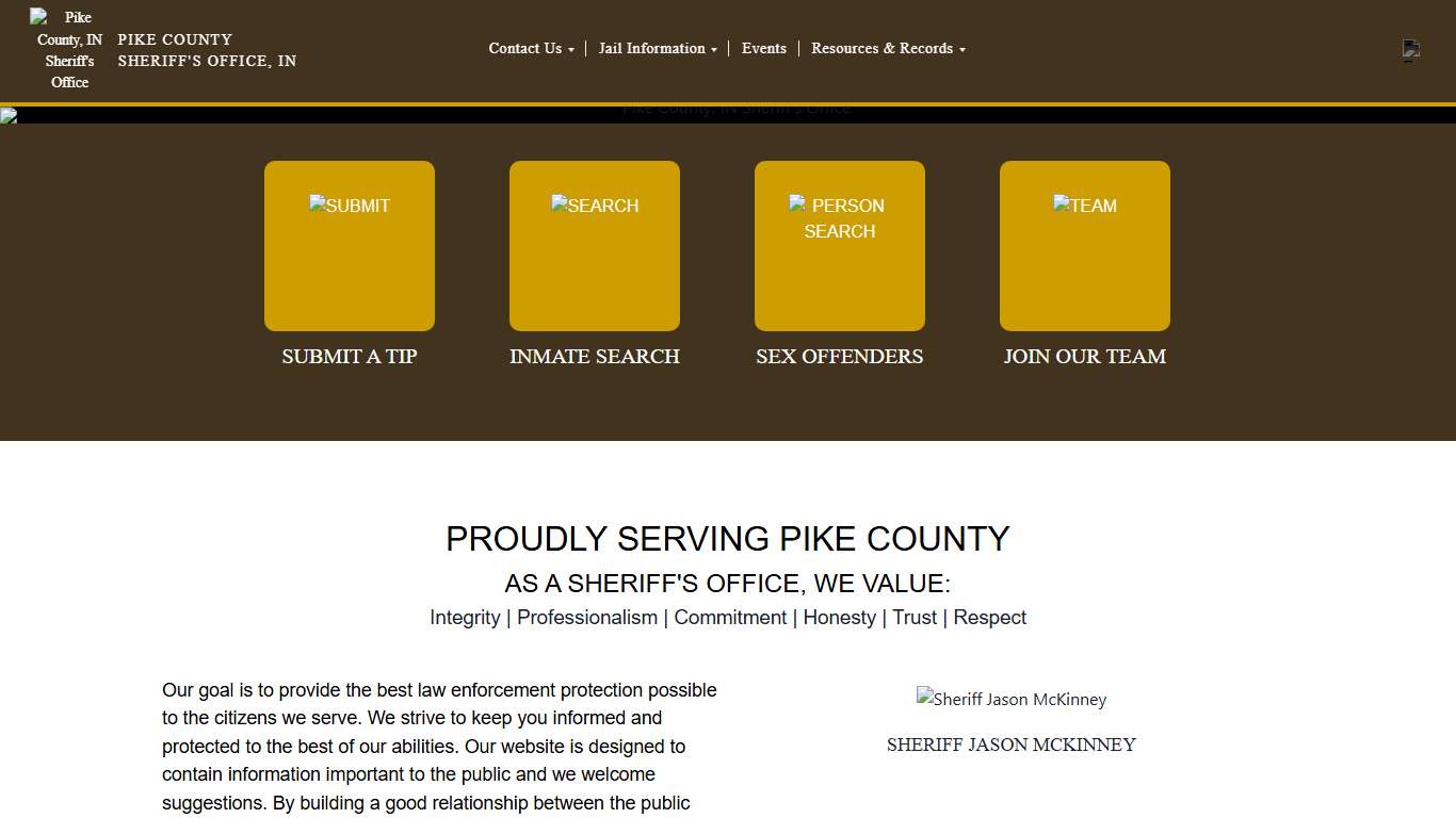 Pike County Sheriff Office, IN